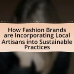 How Fashion Brands are Incorporating Local Artisans into Sustainable Practices