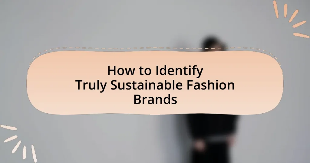 How to Identify Truly Sustainable Fashion Brands