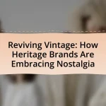 Reviving Vintage: How Heritage Brands Are Embracing Nostalgia