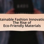 Sustainable Fashion Innovations: The Rise of Eco-Friendly Materials
