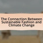 The Connection Between Sustainable Fashion and Climate Change
