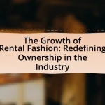 The Growth of Rental Fashion: Redefining Ownership in the Industry