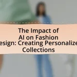 The Impact of AI on Fashion Design: Creating Personalized Collections