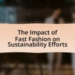 The Impact of Fast Fashion on Sustainability Efforts