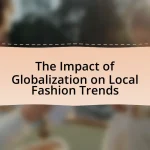 The Impact of Globalization on Local Fashion Trends