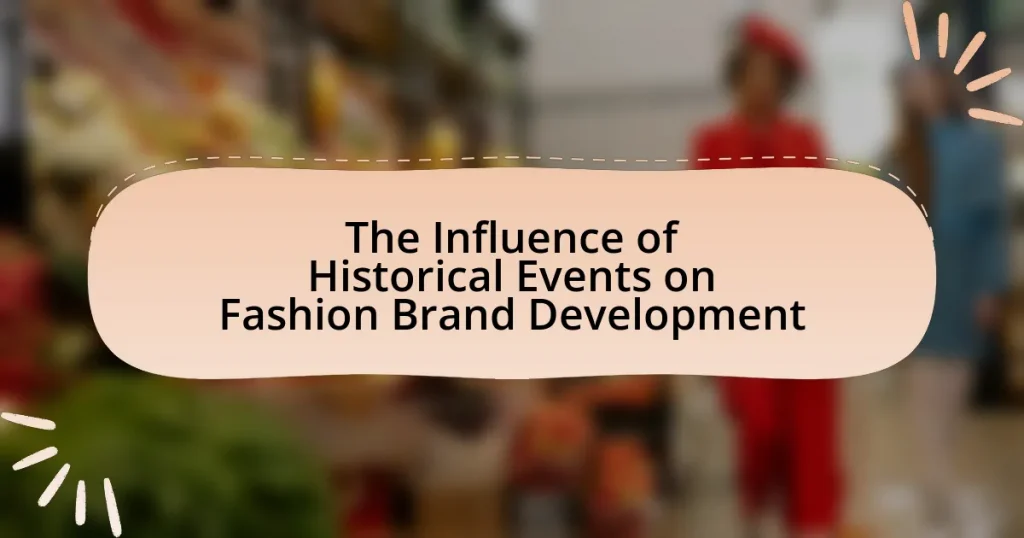 The Influence of Historical Events on Fashion Brand Development