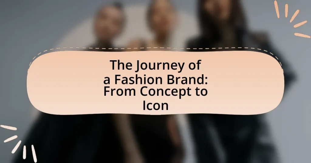 The Journey of a Fashion Brand: From Concept to Icon