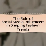The Role of Social Media Influencers in Shaping Fashion Trends