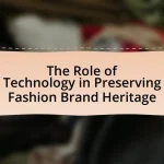 The Role of Technology in Preserving Fashion Brand Heritage