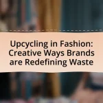 Upcycling in Fashion: Creative Ways Brands are Redefining Waste
