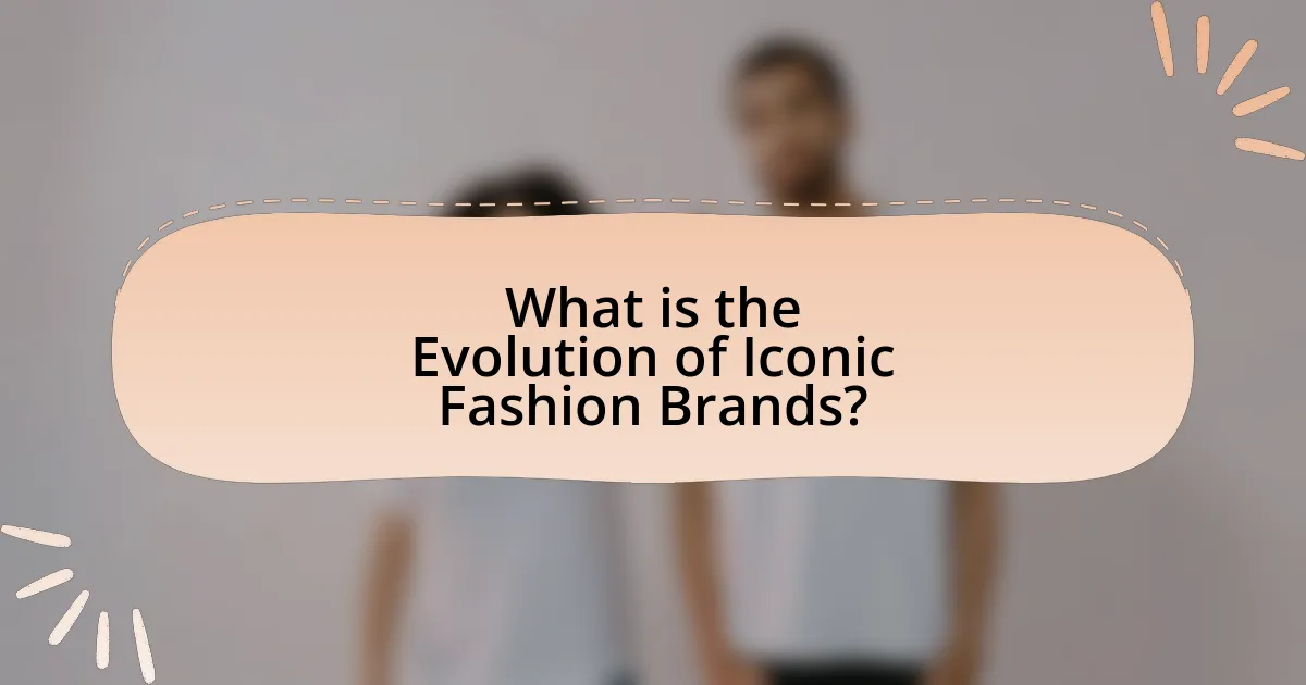 What is the Evolution of Iconic Fashion Brands?